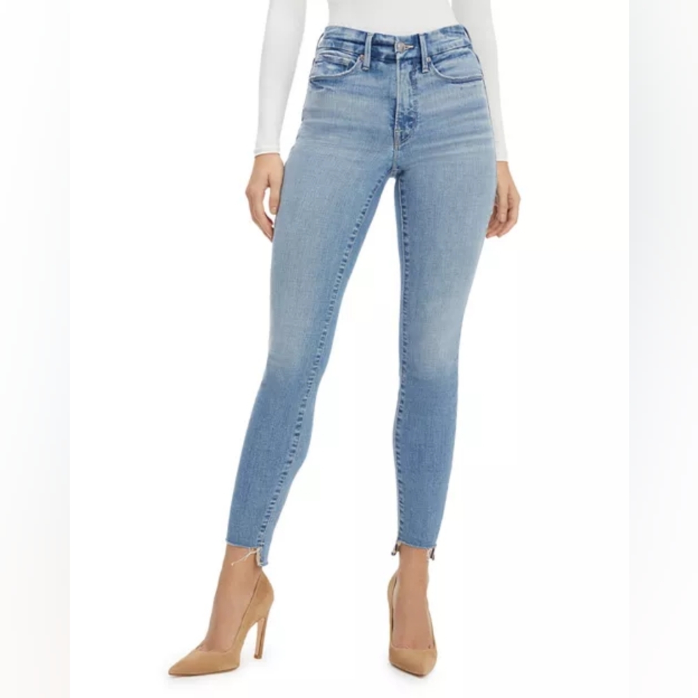 Good American Skinny Super High Rise Jeans Size 14/32